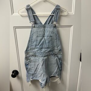 Wild Fable Light Blue Denim Overalls